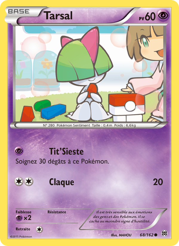 Tarsal 68 — BREAKthrough (French Pokémon TCG card)