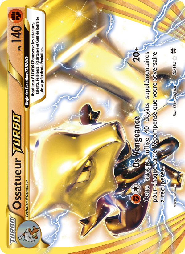 Ossatueur TURBO 79 — BREAKthrough (French Pokémon TCG card)