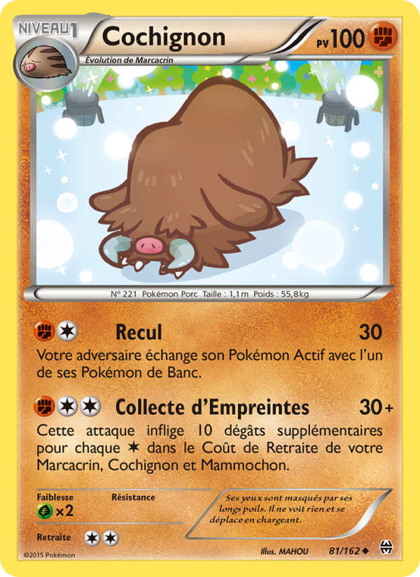 Cochignon 81 — BREAKthrough (French Pokémon TCG card)