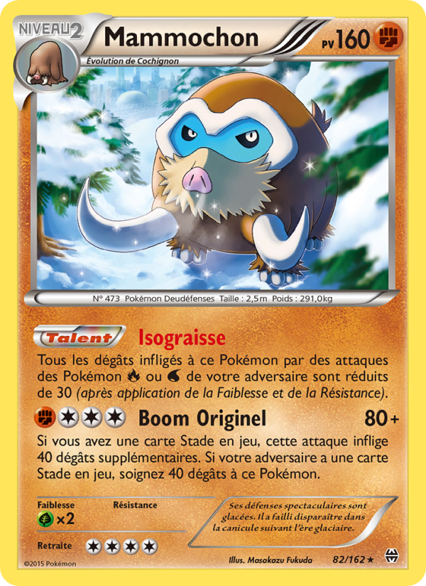 Mammochon 82 — BREAKthrough (French Pokémon TCG card)