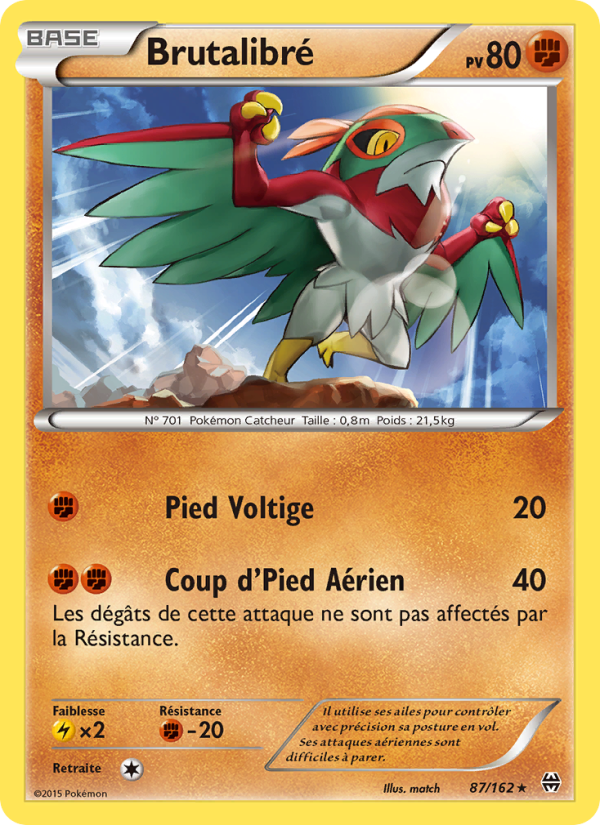 Brutalibré 87 — BREAKthrough (French Pokémon TCG card)