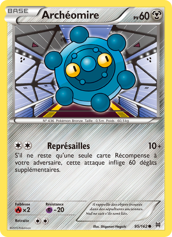 Archéomire 95 — BREAKthrough (French Pokémon TCG card)