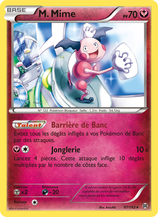 M. Mime 97 — BREAKthrough (French Pokémon TCG card)