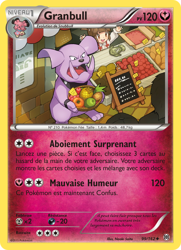 Granbull 99 — BREAKthrough (French Pokémon TCG card)