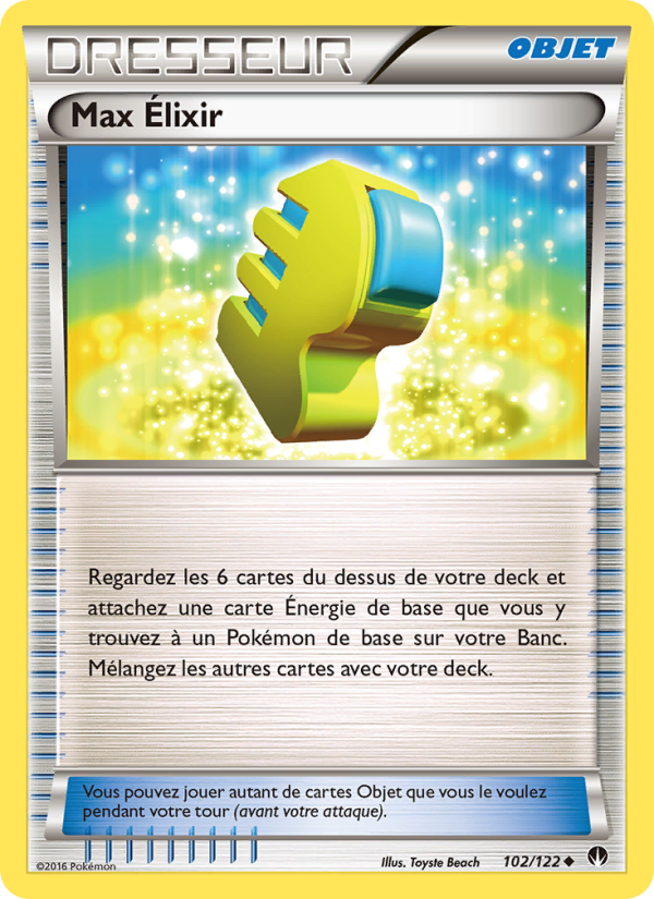 Max Élixir 102 — BREAKpoint (French Pokémon TCG card)