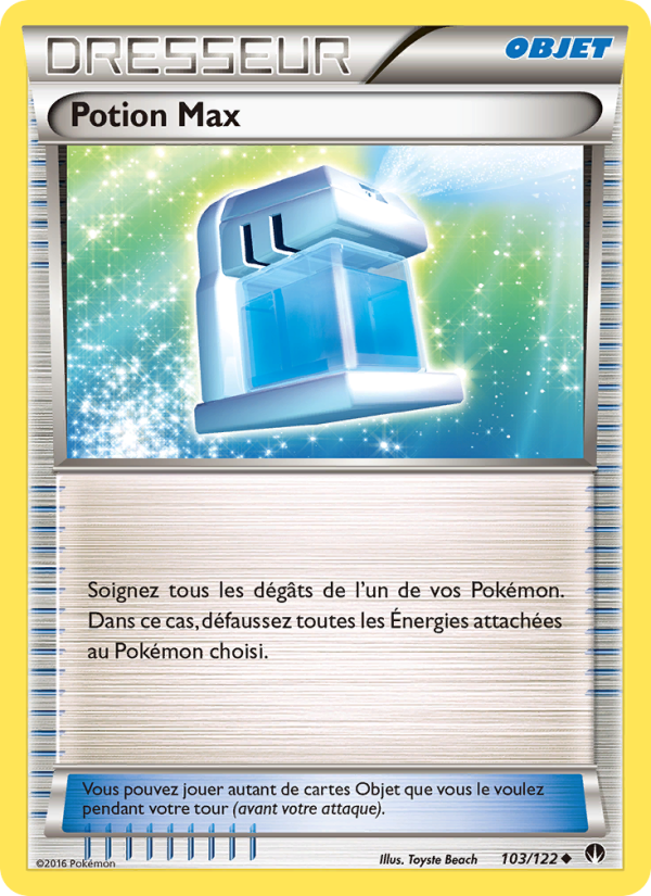 Potion Max 103 — BREAKpoint (French Pokémon TCG card)