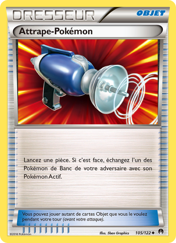 Attrape-Pokémon 105 — BREAKpoint (French Pokémon TCG card)