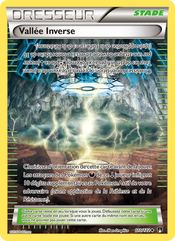 Vallée Inverse 110 — BREAKpoint (French Pokémon TCG card)