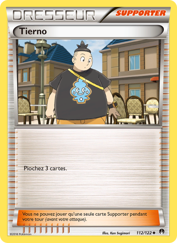 Tierno 112 — BREAKpoint (French Pokémon TCG card)