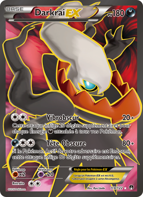 Darkrai EX 118 — BREAKpoint (French Pokémon TCG card)