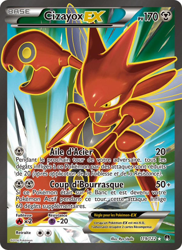 Cizayox EX 119 — BREAKpoint (French Pokémon TCG card)