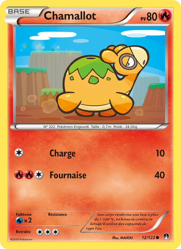 Chamallot 12 — BREAKpoint (French Pokémon TCG card)