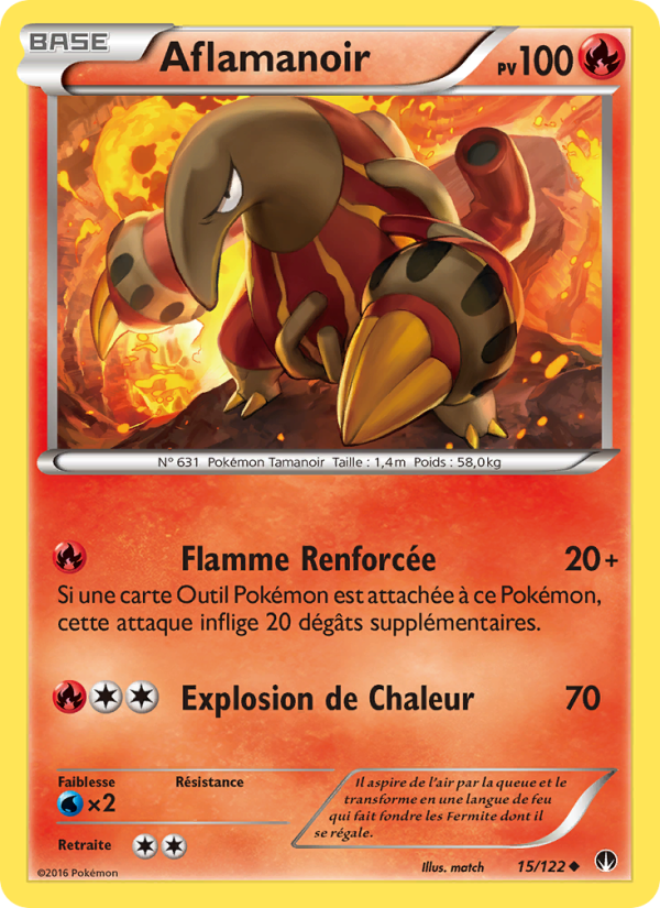 Aflamanoir 15 — BREAKpoint (French Pokémon TCG card)