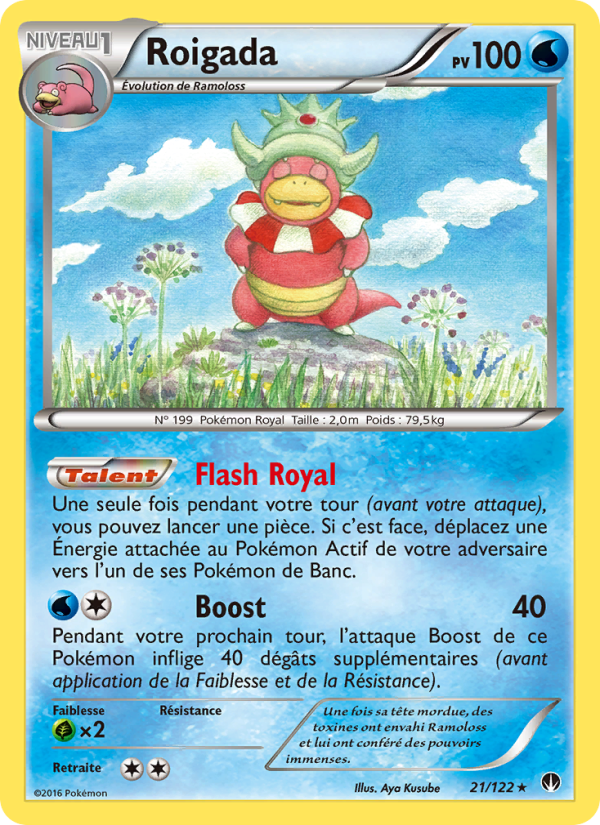Roigada 21 — BREAKpoint (French Pokémon TCG card)