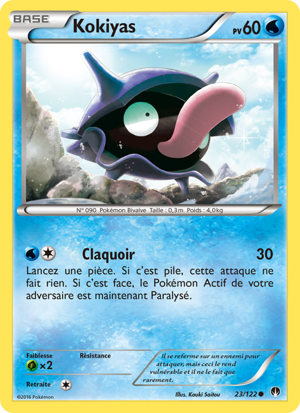 Kokiyas 23 — BREAKpoint (French Pokémon TCG card)