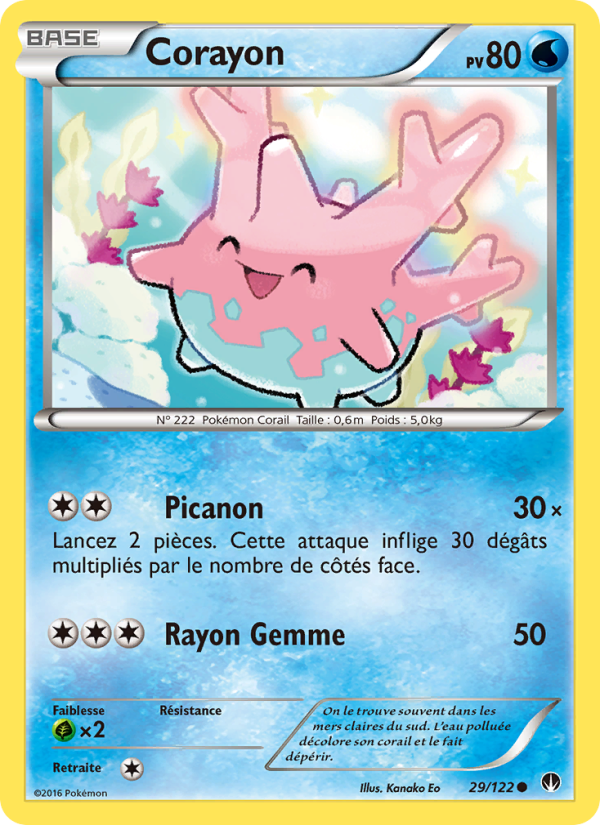 Corayon 29 — BREAKpoint (French Pokémon TCG card)