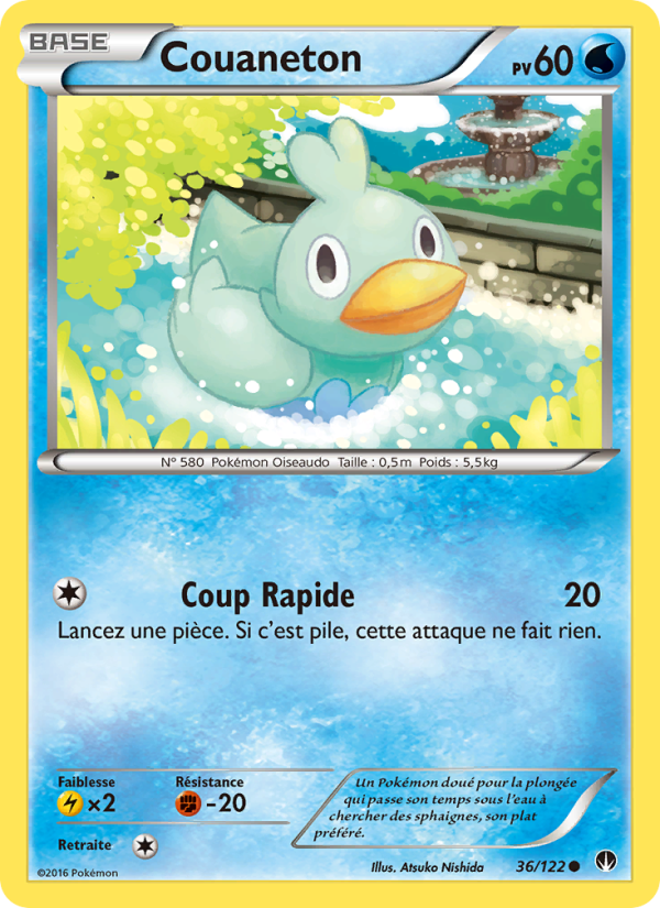 Couaneton 36 — BREAKpoint (French Pokémon TCG card)