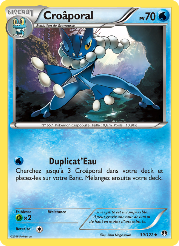 Croâporal 39 — BREAKpoint (French Pokémon TCG card)