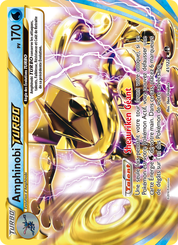 Amphinobi TURBO 41 — BREAKpoint (French Pokémon TCG card)