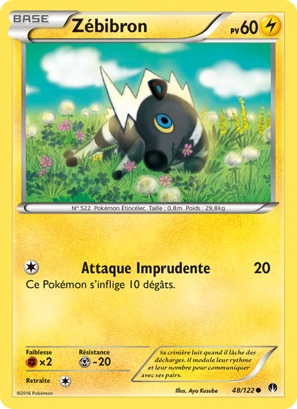 Zébibron 48 — BREAKpoint (French Pokémon TCG card)