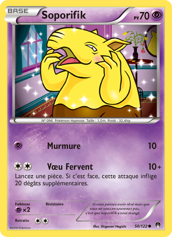 Soporifik 50 — BREAKpoint (French Pokémon TCG card)