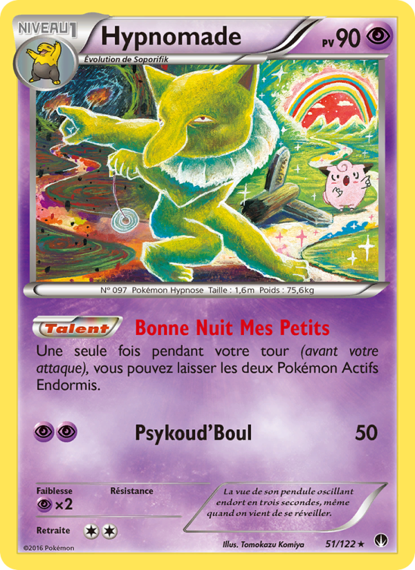 Hypnomade 51 — BREAKpoint (French Pokémon TCG card)