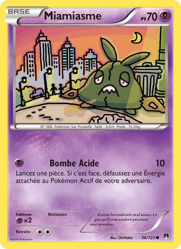 Miamiasme 56 — BREAKpoint (French Pokémon TCG card)