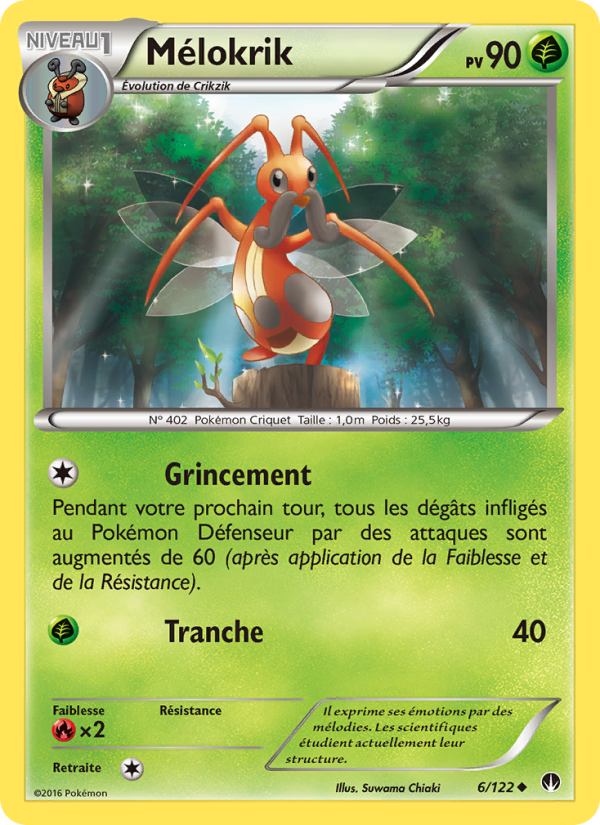Mélokrik 6 — BREAKpoint (French Pokémon TCG card)