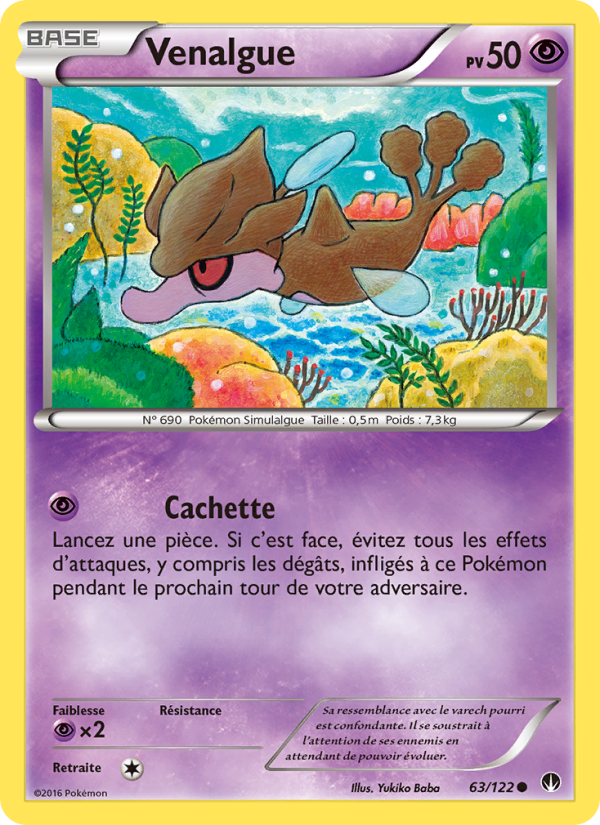 Venalgue 63 — BREAKpoint (French Pokémon TCG card)