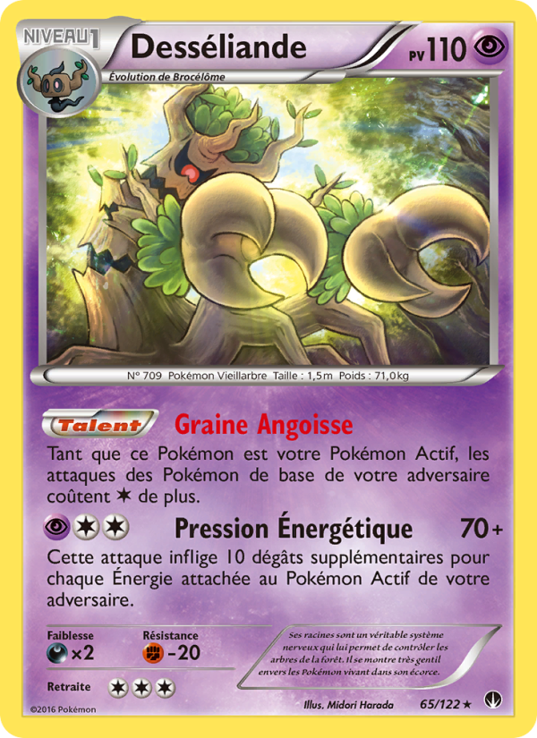 Desséliande 65 — BREAKpoint (French Pokémon TCG card)