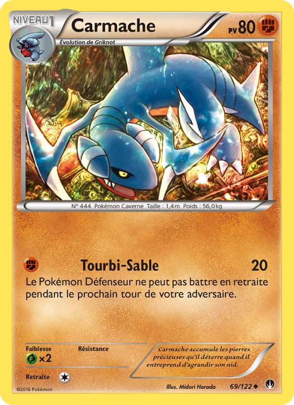 Carmache 69 — BREAKpoint (French Pokémon TCG card)