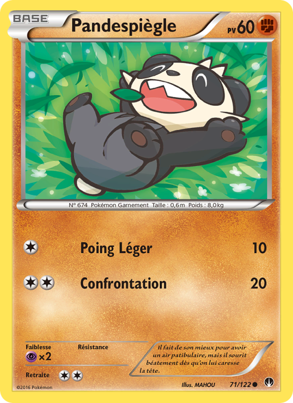 Pandespiègle 71 — BREAKpoint (French Pokémon TCG card)