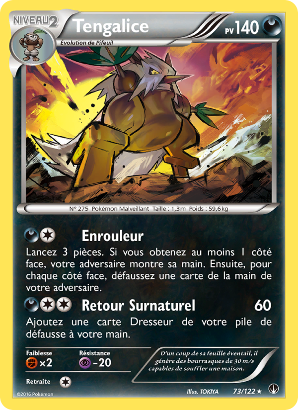 Tengalice 73 — BREAKpoint (French Pokémon TCG card)