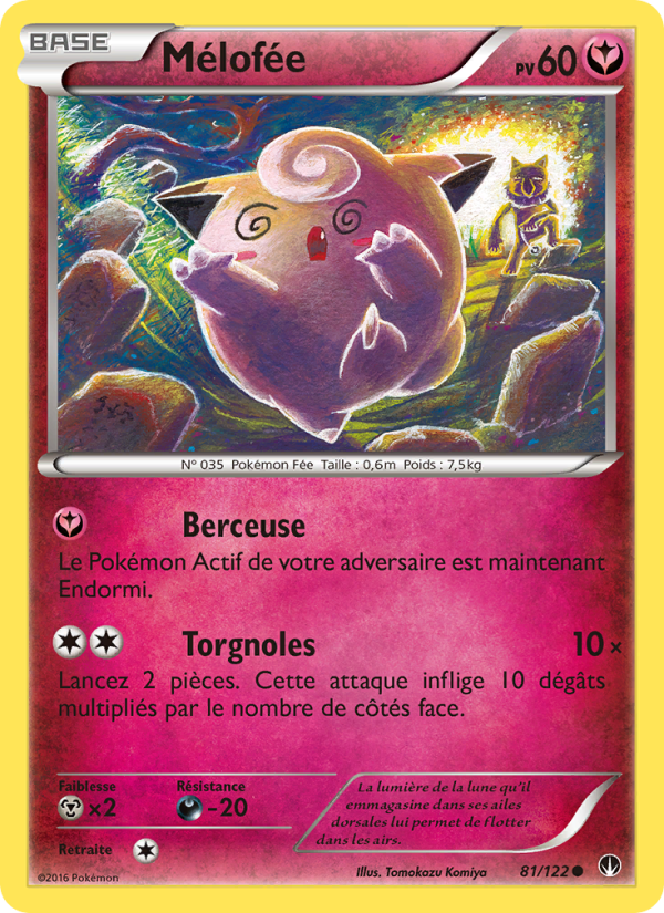 Mélofée 81 — BREAKpoint (French Pokémon TCG card)