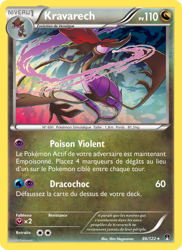 Kravarech 86 — BREAKpoint (French Pokémon TCG card)