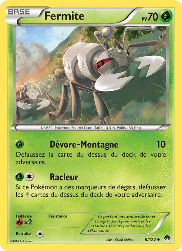 Fermite 9 — BREAKpoint (French Pokémon TCG card)