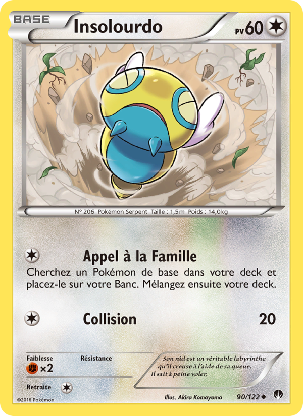 Insolourdo 90 — BREAKpoint (French Pokémon TCG card)