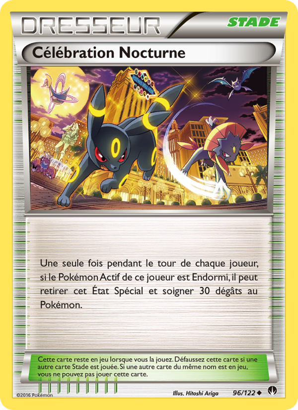 Célébration Nocturne 96 — BREAKpoint (French Pokémon TCG card)