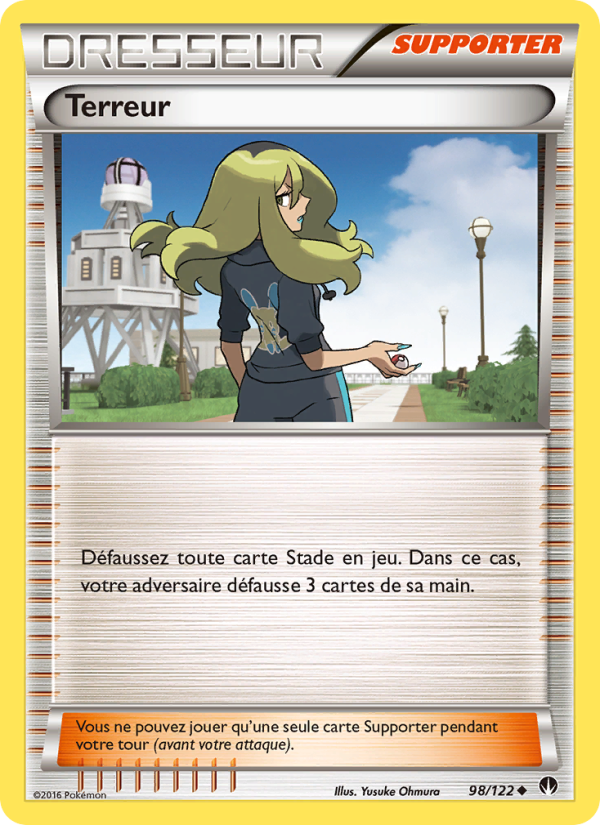 Terreur 98 — BREAKpoint (French Pokémon TCG card)