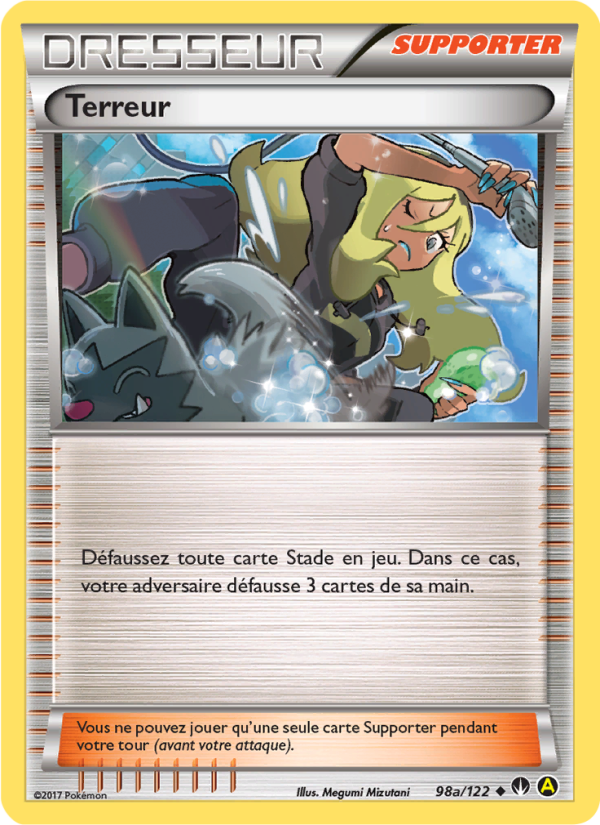 Terreur 98a — BREAKpoint (French Pokémon TCG card)