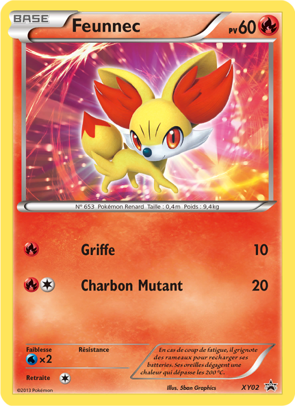 Feunnec XY02 — XY Promos (French Pokémon TCG card)