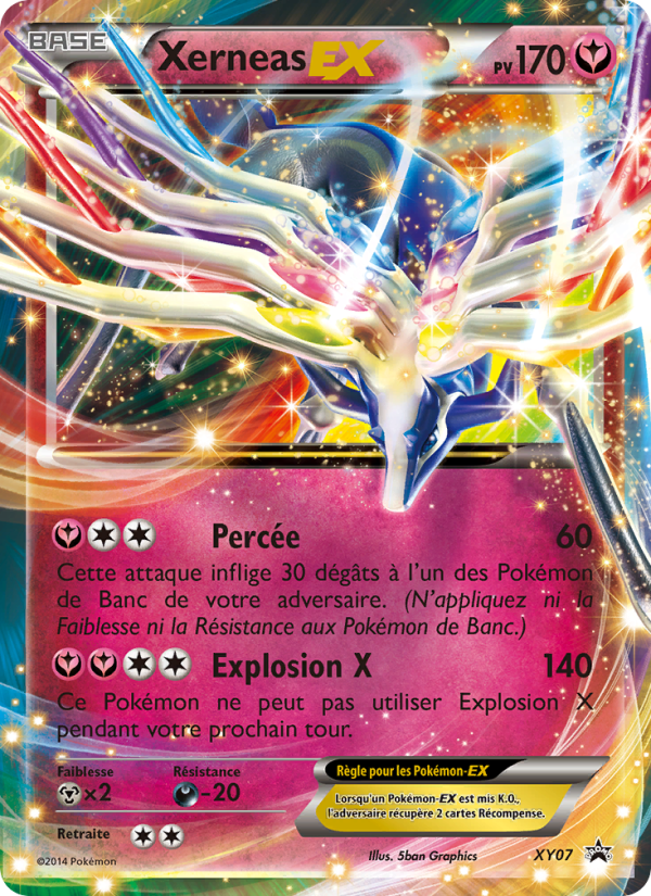 Xerneas EX XY07 — XY Promos (French Pokémon TCG card)