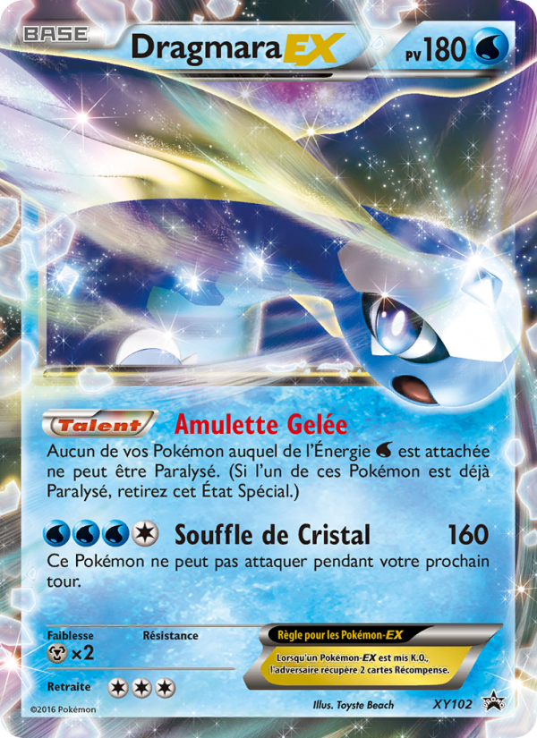 Dragmara EX XY102 — XY Promos (French Pokémon TCG card)