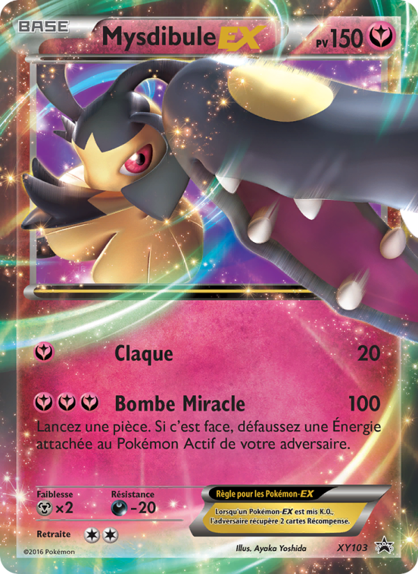 Mysdibule EX XY103 — XY Promos (French Pokémon TCG card)