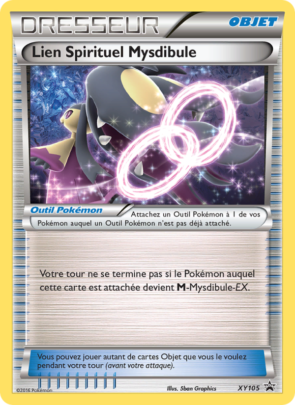 Lien Spirituel Mysdibule XY105 — XY Promos (French Pokémon TCG card)
