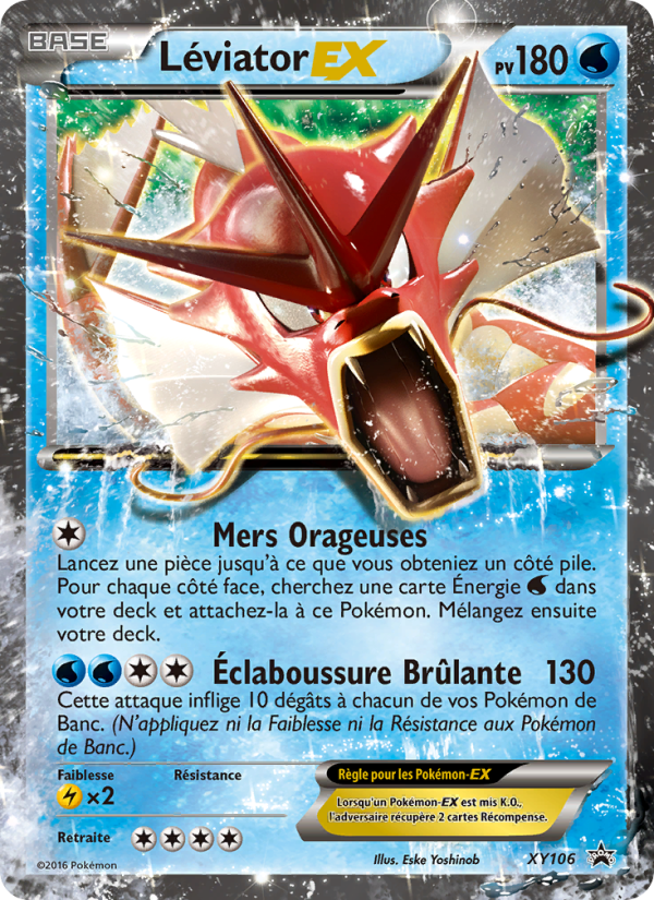 Léviator EX XY106 — XY Promos (French Pokémon TCG card)