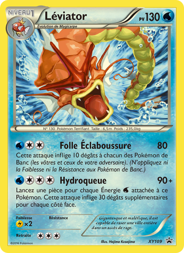 Léviator XY109 — XY Promos (French Pokémon TCG card)