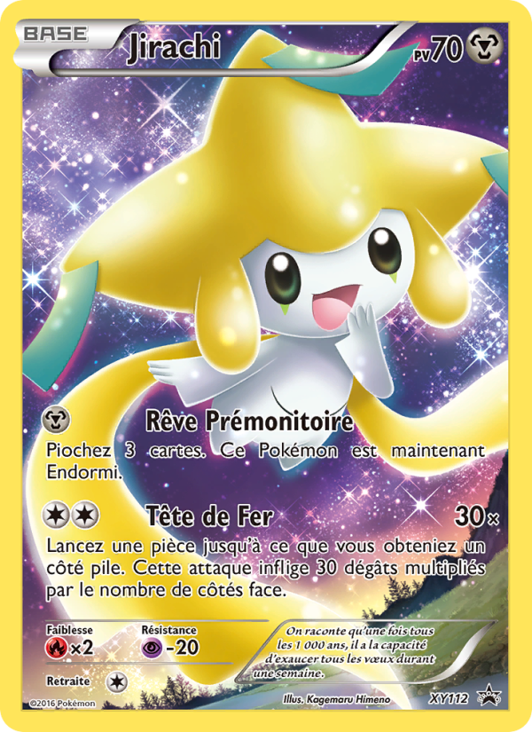 Jirachi XY112 — XY Promos (French Pokémon TCG card)