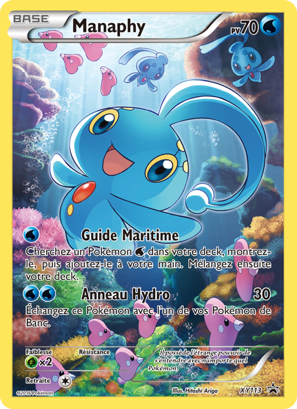 Manaphy XY113 — XY Promos (French Pokémon TCG card)