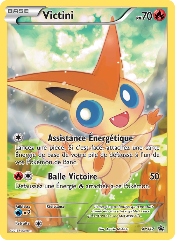 Victini XY117 — XY Promos (French Pokémon TCG card)